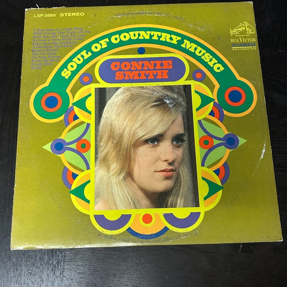 Vinyl Connie Smith Soul Of Country Music RCA VICTOR LSP-3889 12" 1968